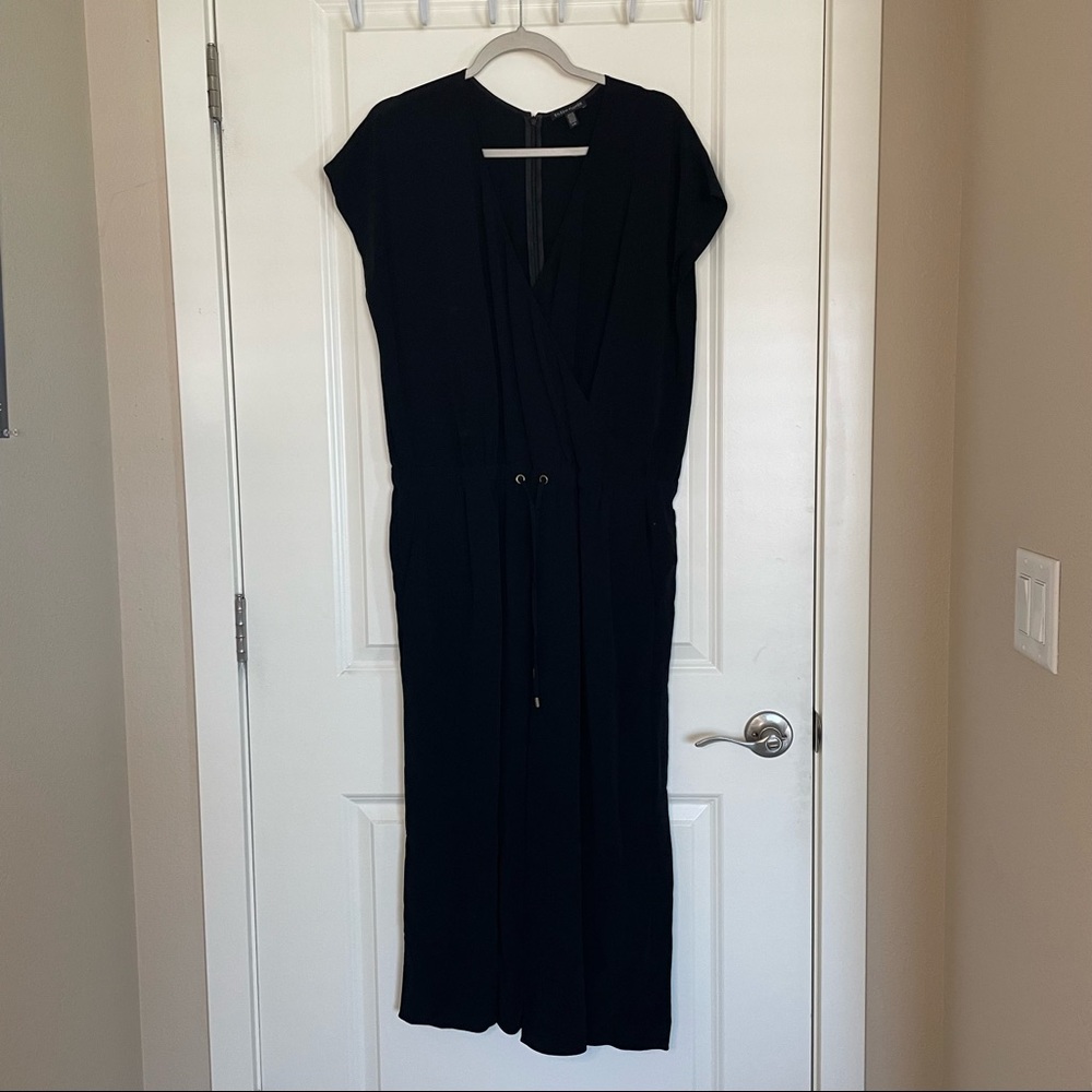 Black Eileen fisher romper jumpsuit